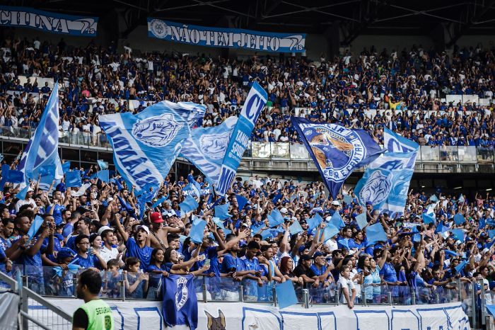 Torcida do Cruzeiro no Mineirão