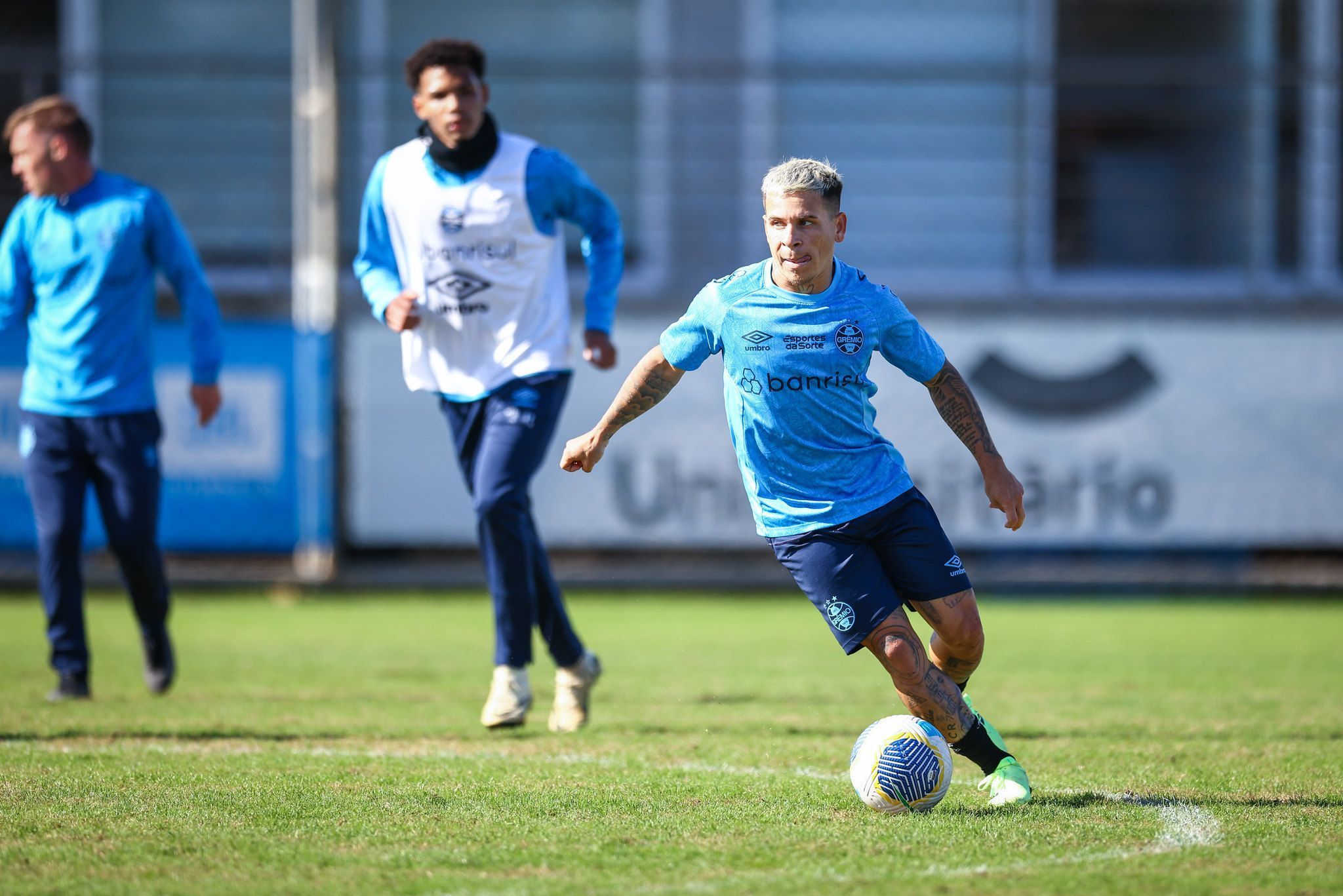 Grêmio tem uma baixa importante reforços para enfrentar o Operário
