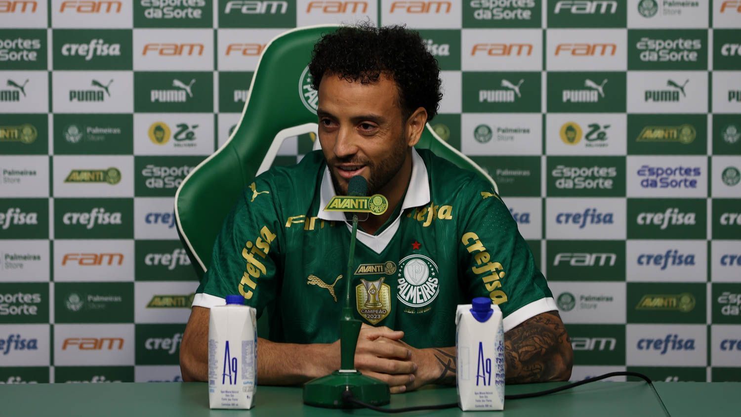 Felipe Anderson, do Palmeiras, elege 'maior desafio' do futebol brasileiro