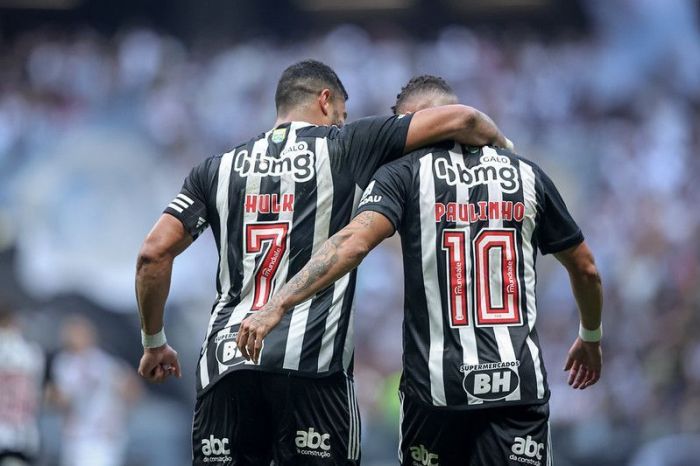 Hulk e Paulinho marcaram 99 gols, juntos, nas temporadas 2023 e 24
