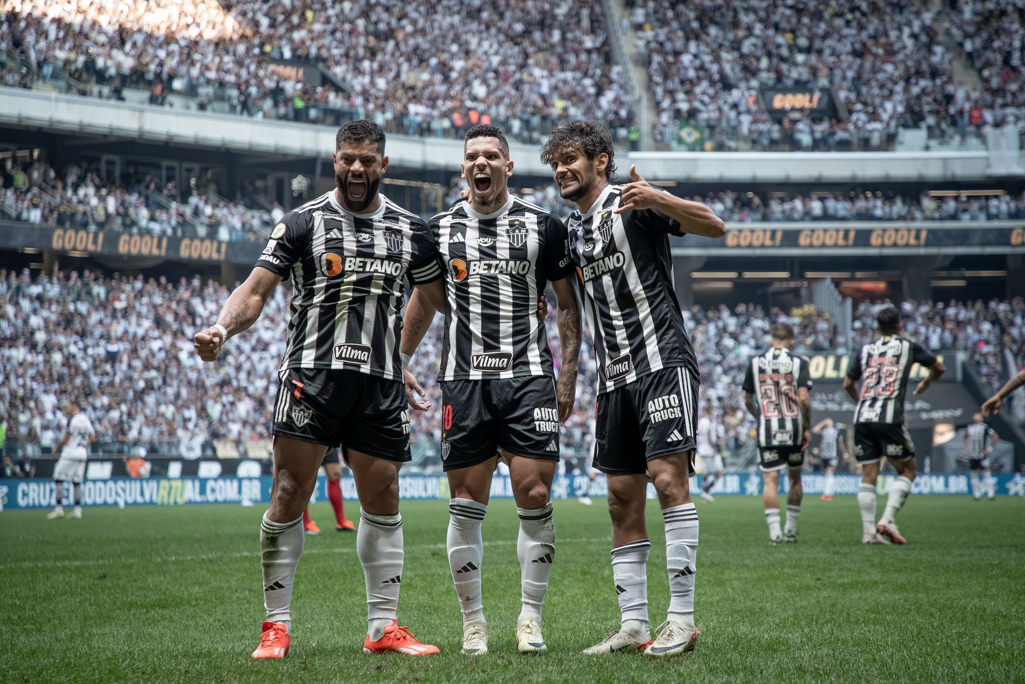 Hulk, Bernard e mais: como jogadores do Atlético reagiram à vitória sobre o Vasco