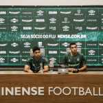 Fluminense apresenta oficialmente Nonato e Kevin Serna como reforços