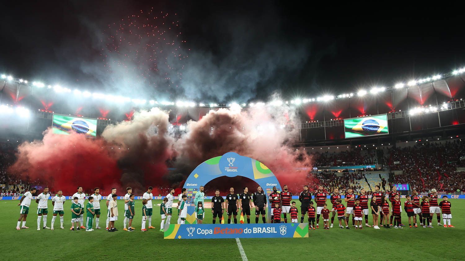 Flamengo 2 x 0 Palmeiras: veja gols e melhores momentos do jogo pela Copa do Brasil
