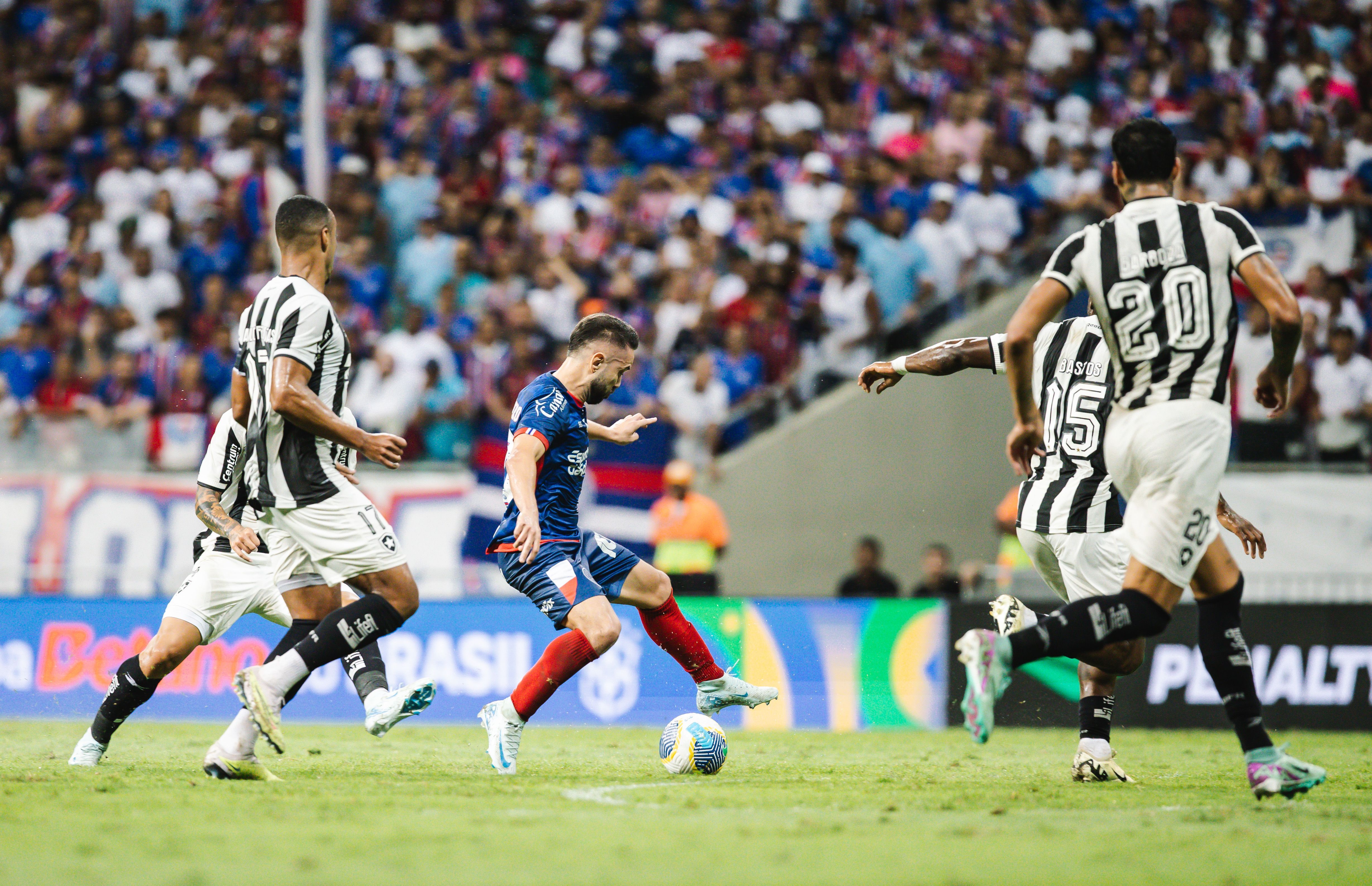 Bahia x Botafogo: veja as prováveis escalações para jogo do Brasileirão