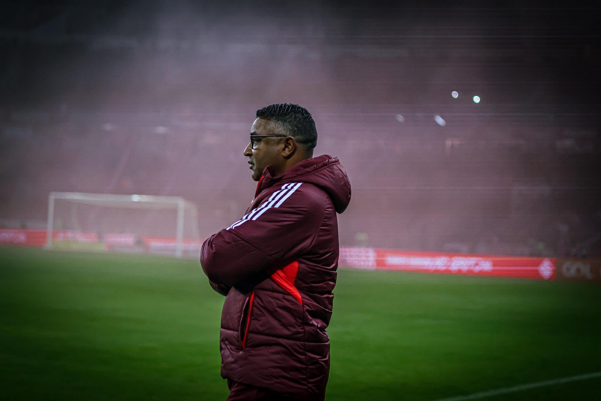 Roger conquista a primeira vitória no comando do Inter e analisa resultado
