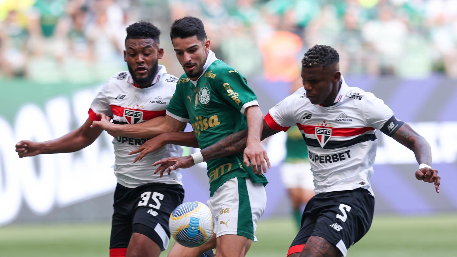 Palmeiras 2 x 1 São Paulo: veja gols e melhores momentos do jogo pelo Brasileirão