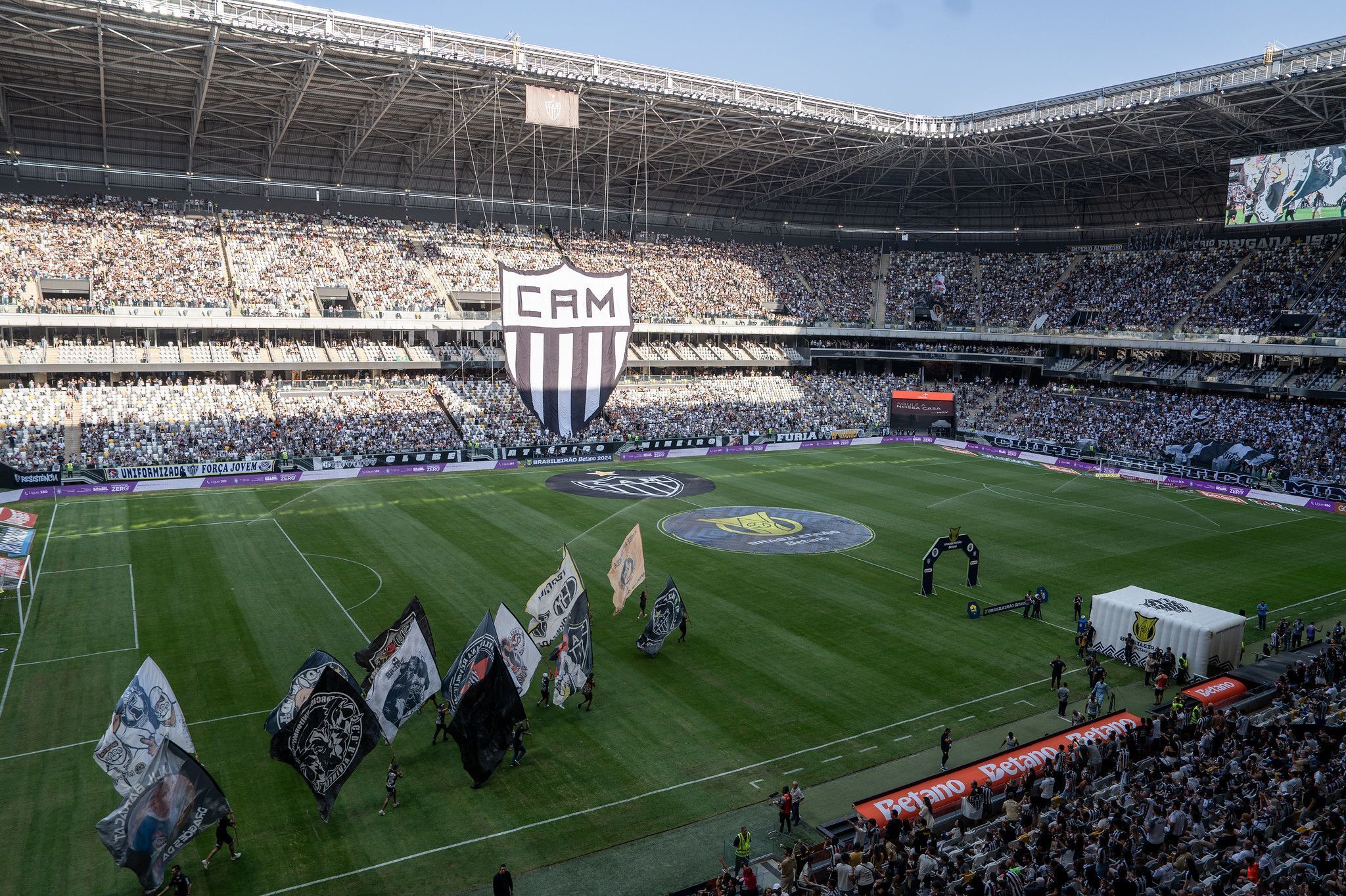 Atlético faz promoção para vendas de ingresso para partida contra Bragantino