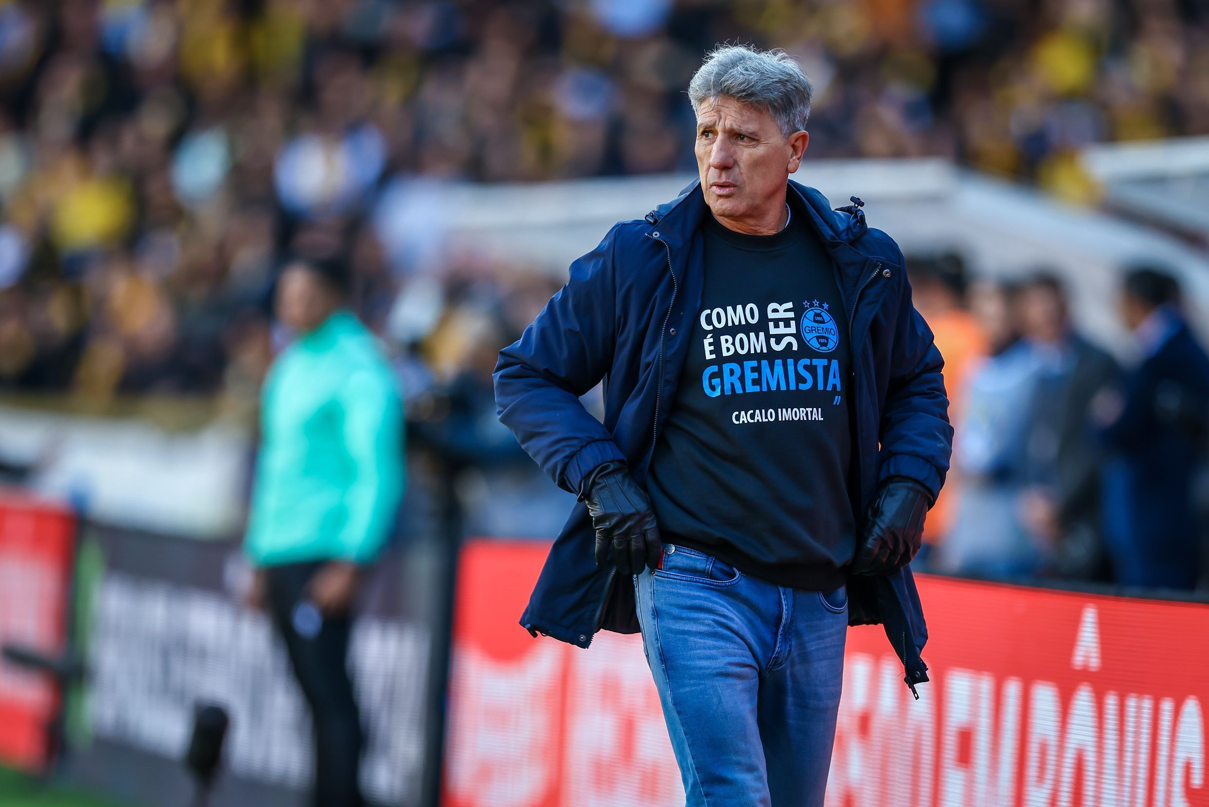 Renato garante que Grêmio não cai e cogita Libertadores: ‘Não é impossível’