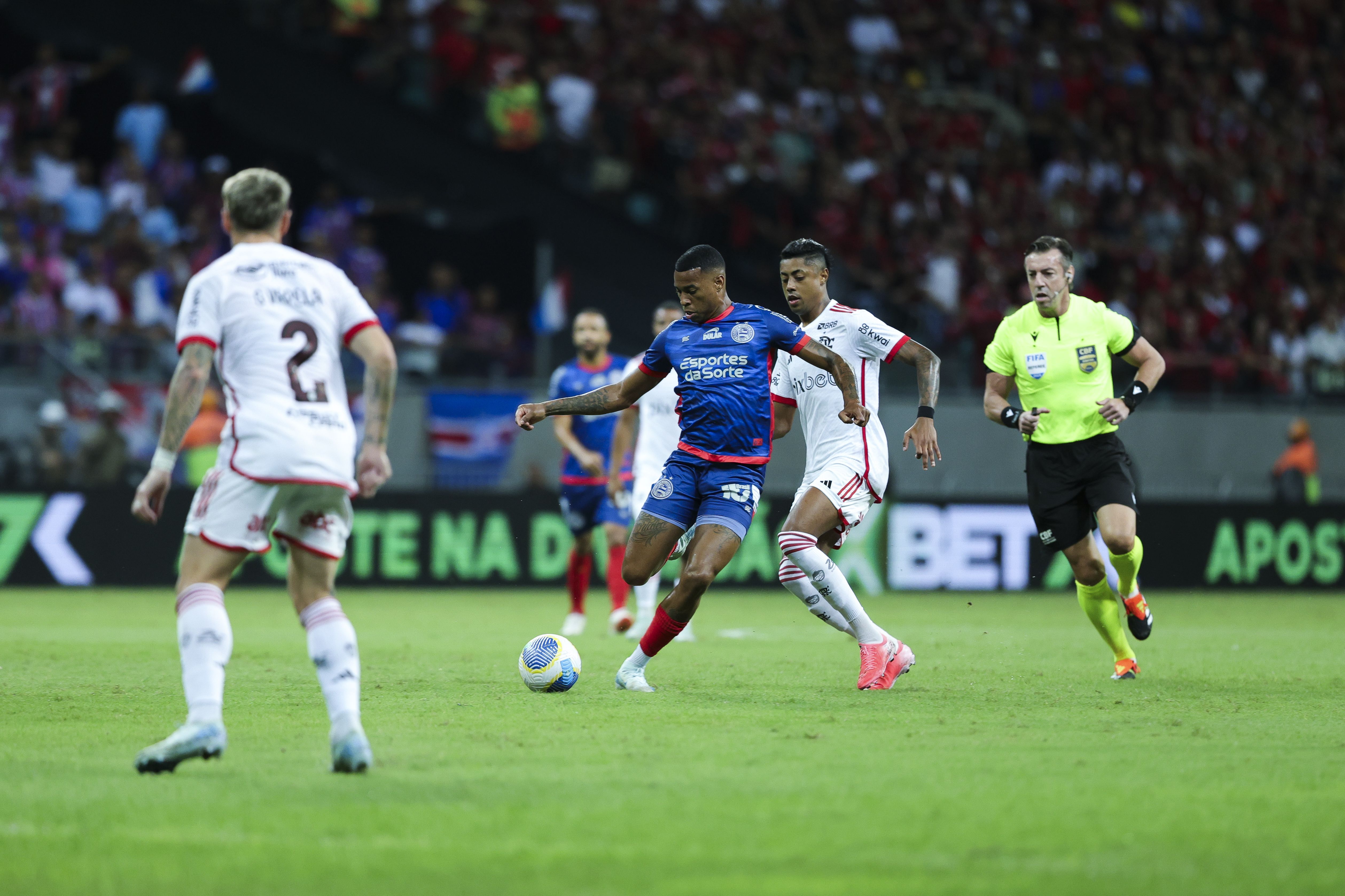 Flamengo x Bahia: veja prováveis escalações do jogo pela Copa do Brasil