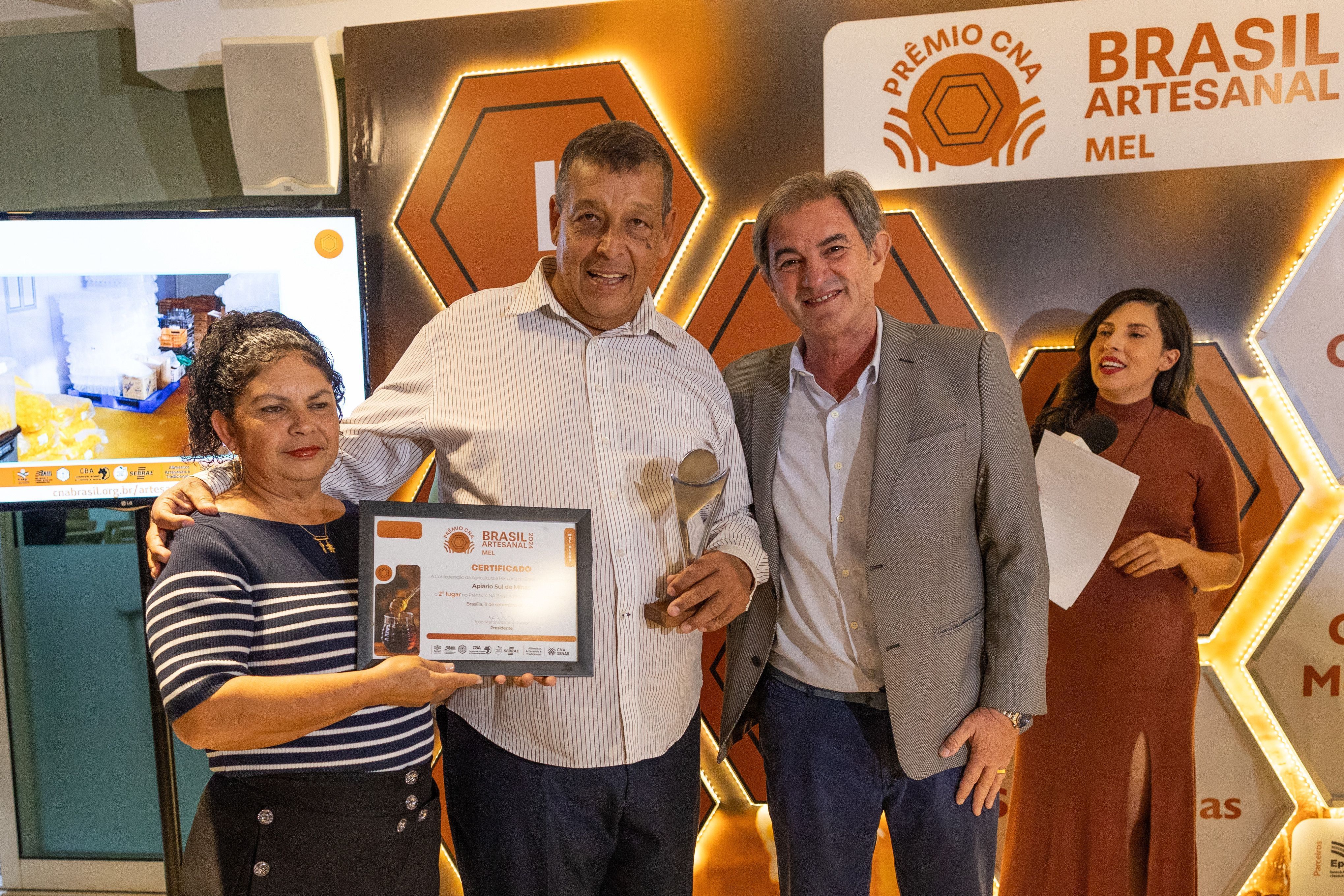 Mineiro conquista segundo lugar no Concurso Brasil Artesanal de Mel da CNA