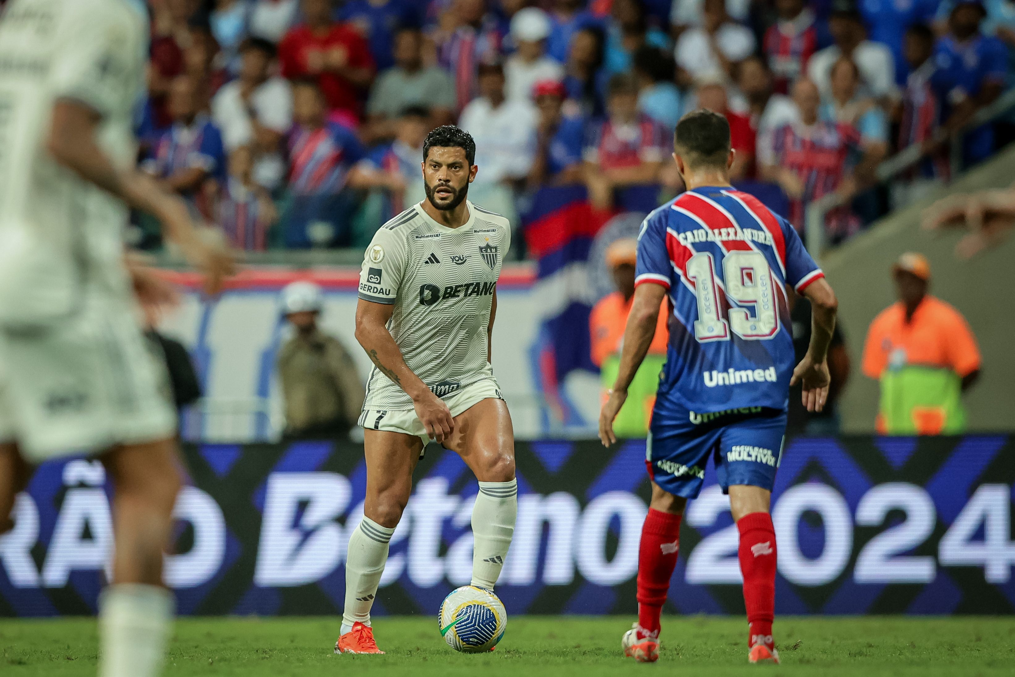 Hulk reclama de mau desempenho do Atlético no Brasileiro após goleada para o Bahia