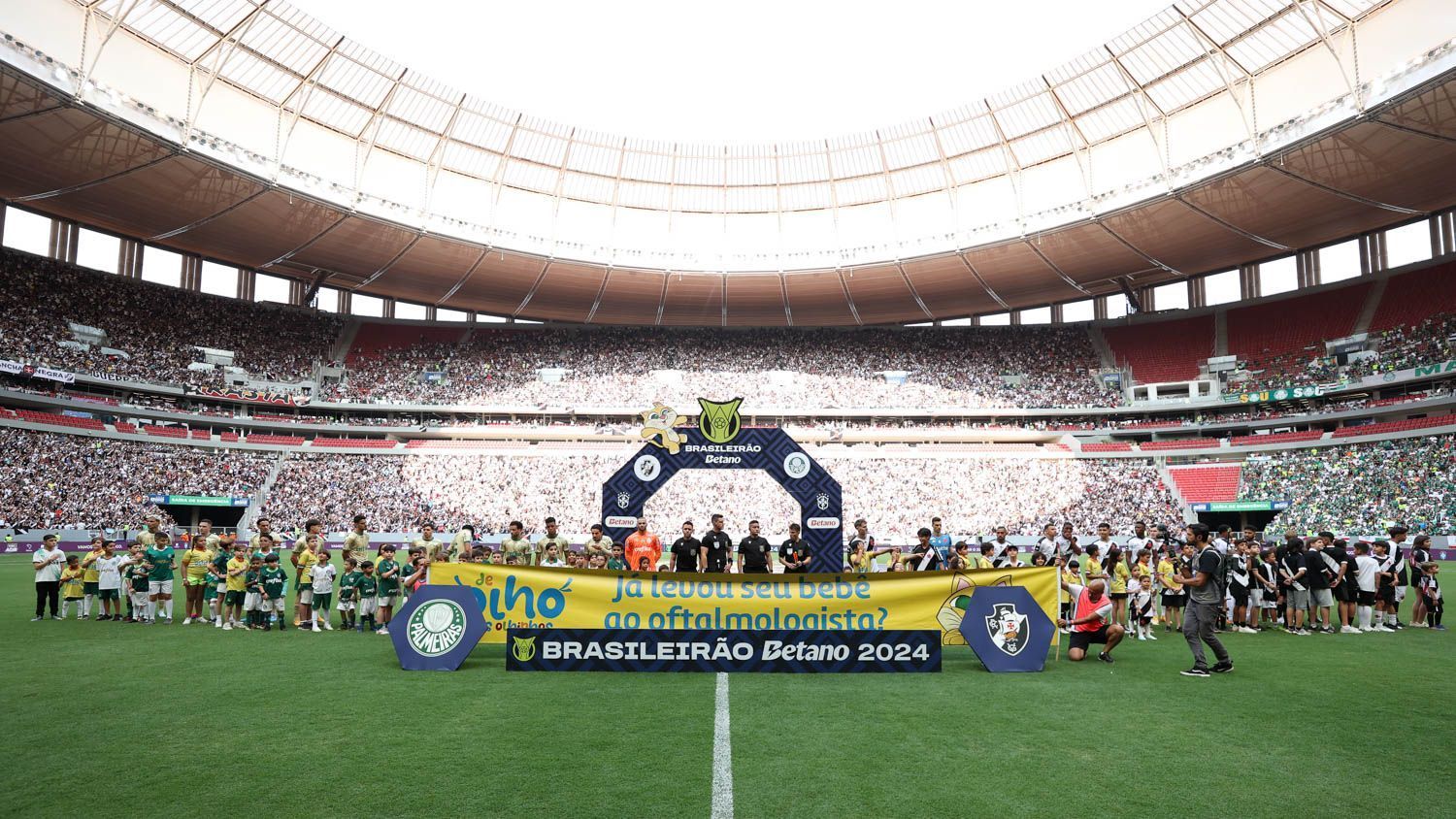 Vasco x Palmeiras tem maior público do Brasil em 2024 e renda superior a R$ 7 milhões
