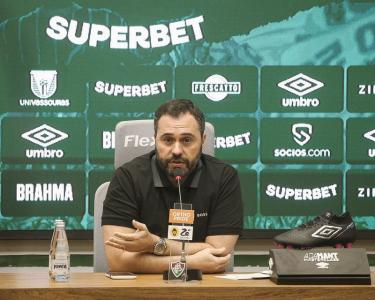 O presidente do Fluminense, Mário Bittencourt, ainda não se manisfestou sobre os duelos da semifinal da Copa do Brasil