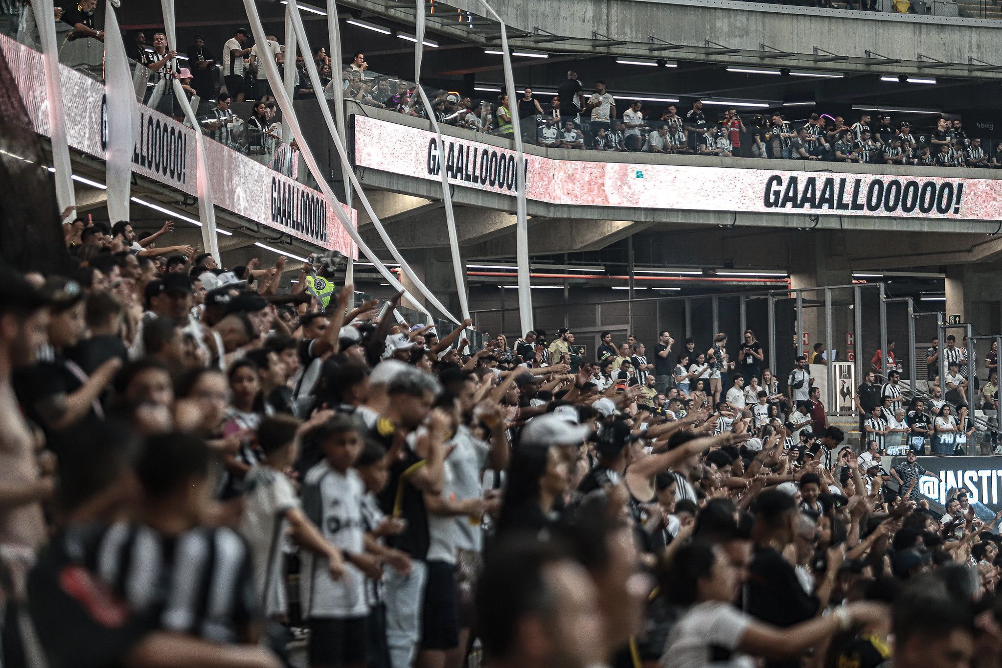 Atlético divulga parcial de ingressos vendidos para jogo contra o Corinthians