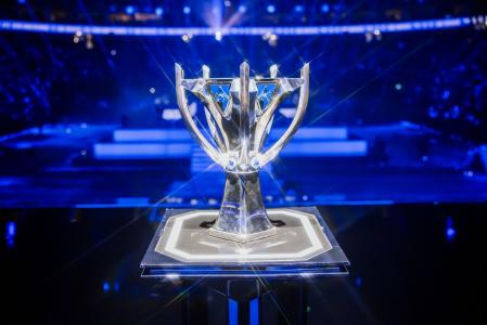Troféu do Worlds, o mundial de League of Leg
