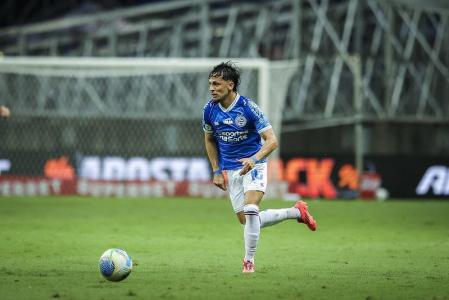 Biel, novo reforço do Atlético, em ação pelo Bahia na temporada 2024