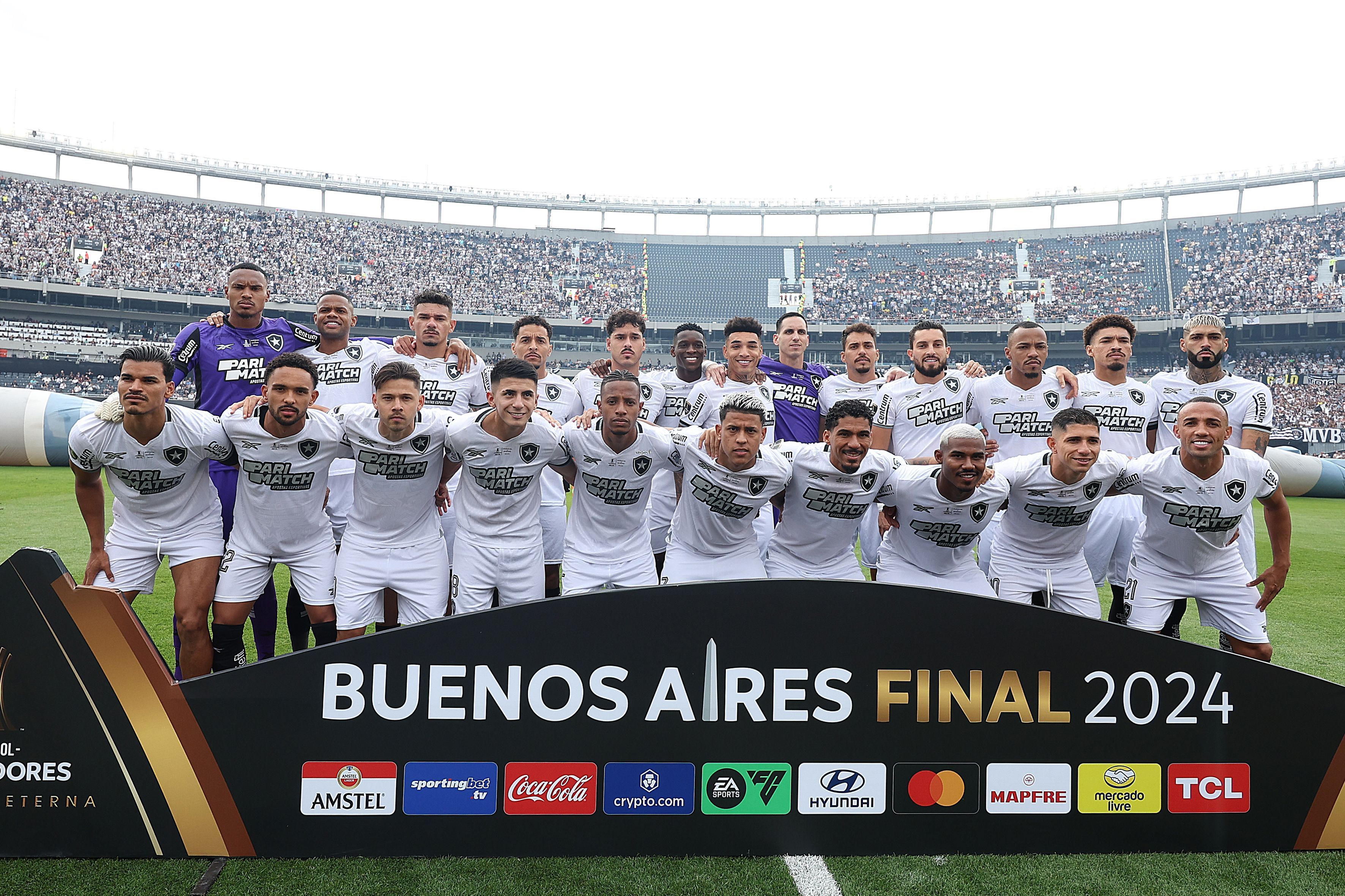 Botafogo é o time do mundo com mais jogos em 2024; veja o ranking
