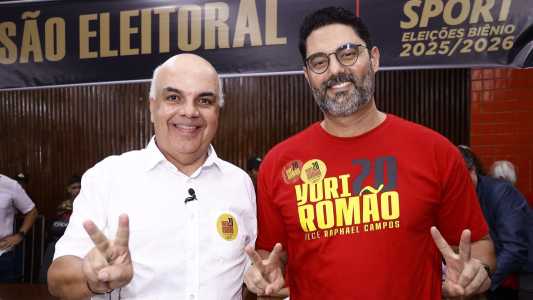 Yuri Romão (à esq.) e Raphael Campos foram eleitos em dezembro de 2024