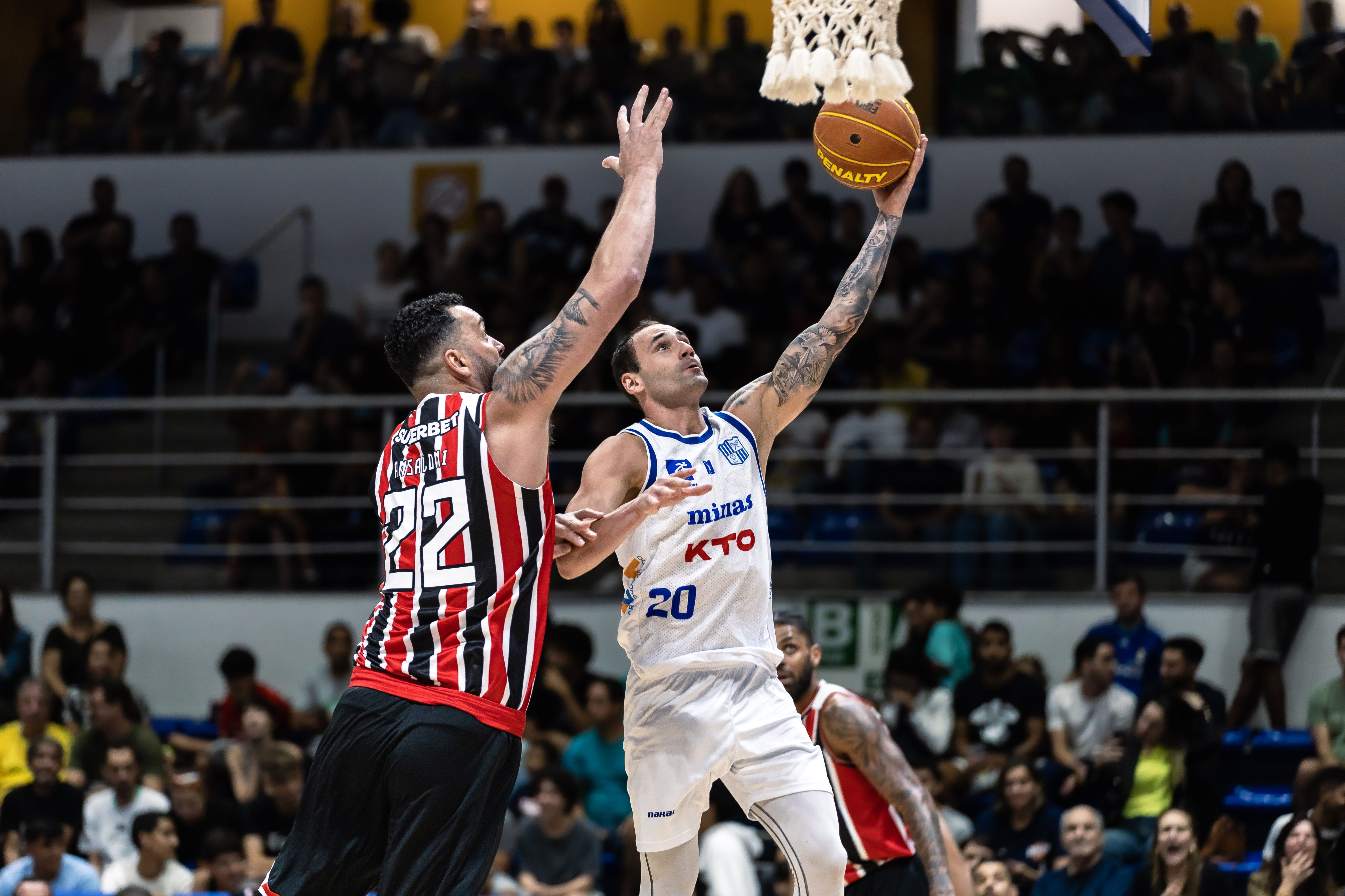 KTO Minas vira sobre o São Paulo e fecha primeiro turno do NBB com vitória