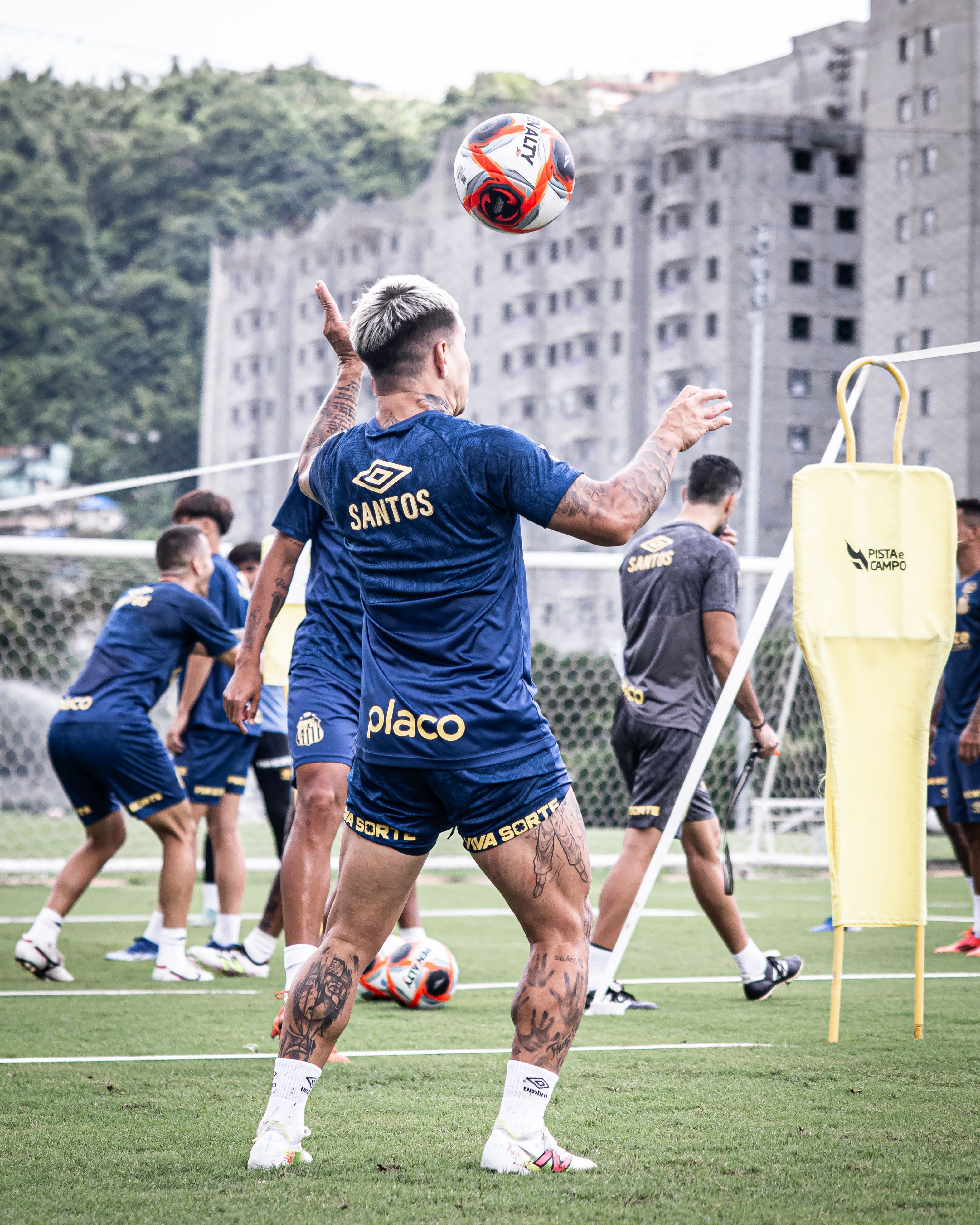 Com Soteldo titular, Caixinha esboça primeira escalação no comando do Santos