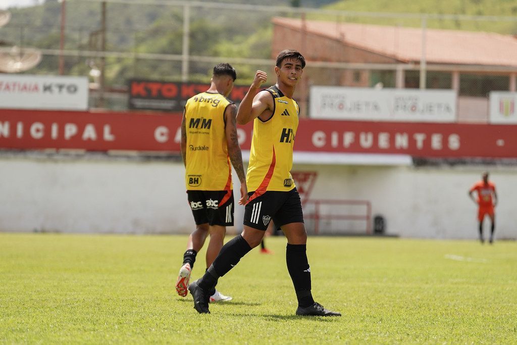 Villa Nova 0 x 2 Atlético: veja os gols do jogo-treino em Nova Lima