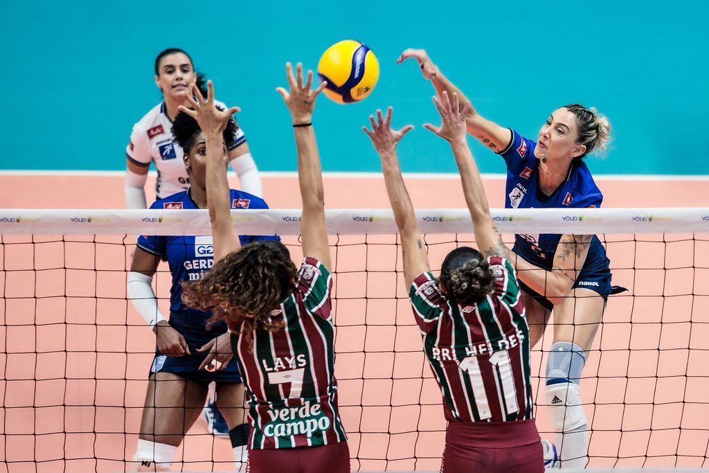Em jogo tenso, Gerdau Minas vira sobre o Fluminense e vai à semifinal da Copa Brasil