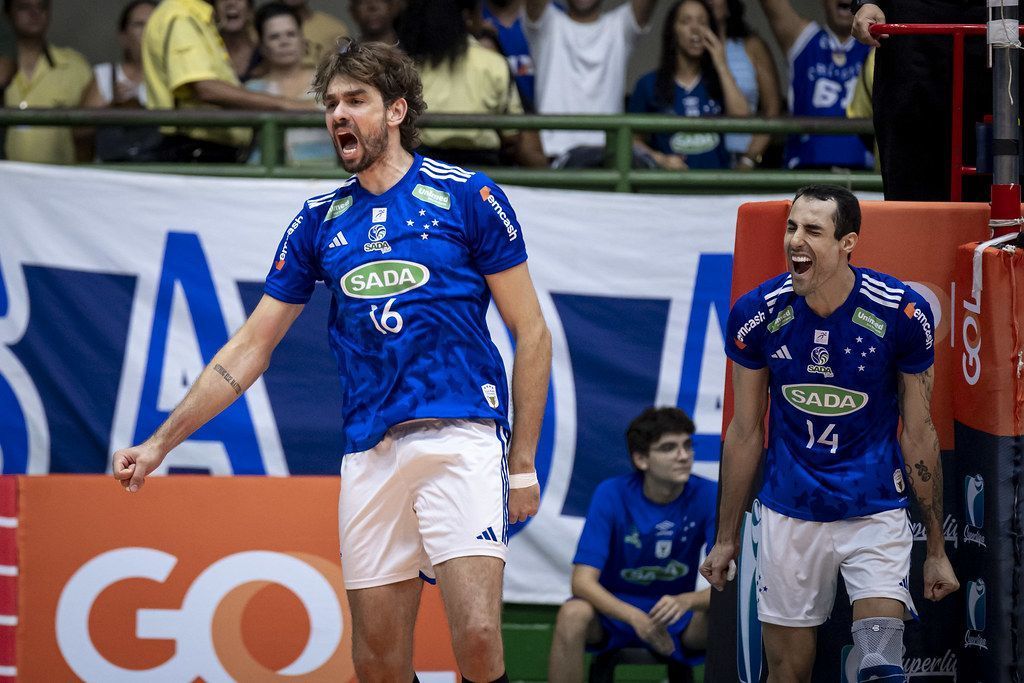 Lucão, do Sada Cruzeiro e campeão olímpico no vôlei, elege 'time ideal' da carreira