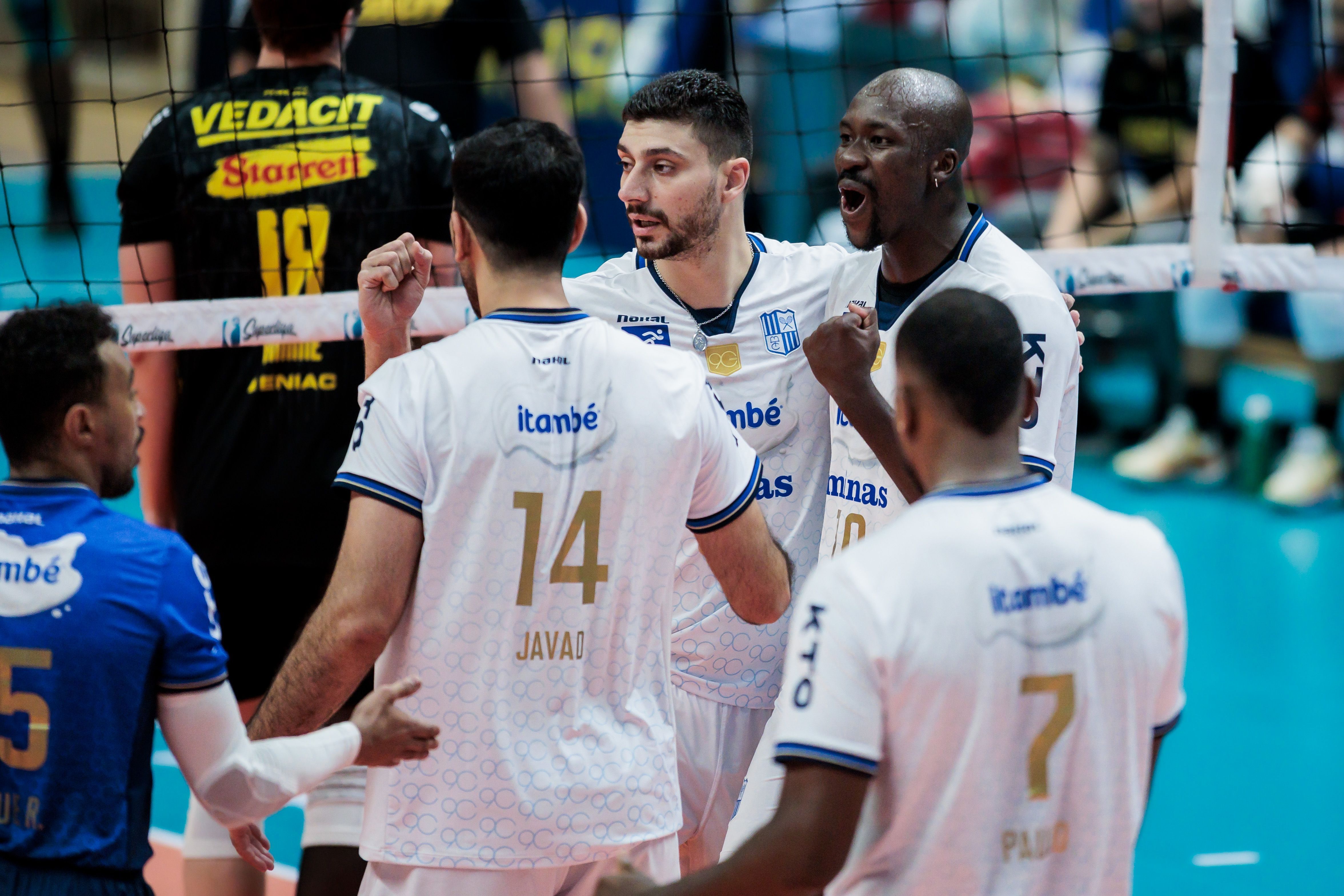De virada, Itambé Minas bate Vedacit Vôlei Guarulhos pela Superliga Masculina
