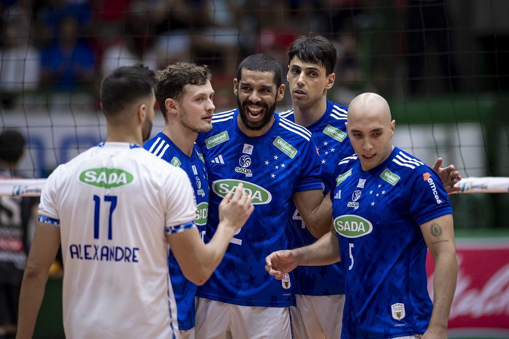 Vôlei: Sada Cruzeiro garante sequência impressionante na Superliga Masculina
