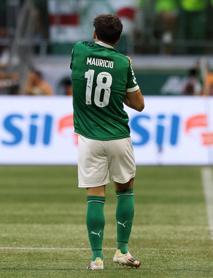 Mauricio sofreu lesão no ombro e deixou o clássico nos primeiros minutos