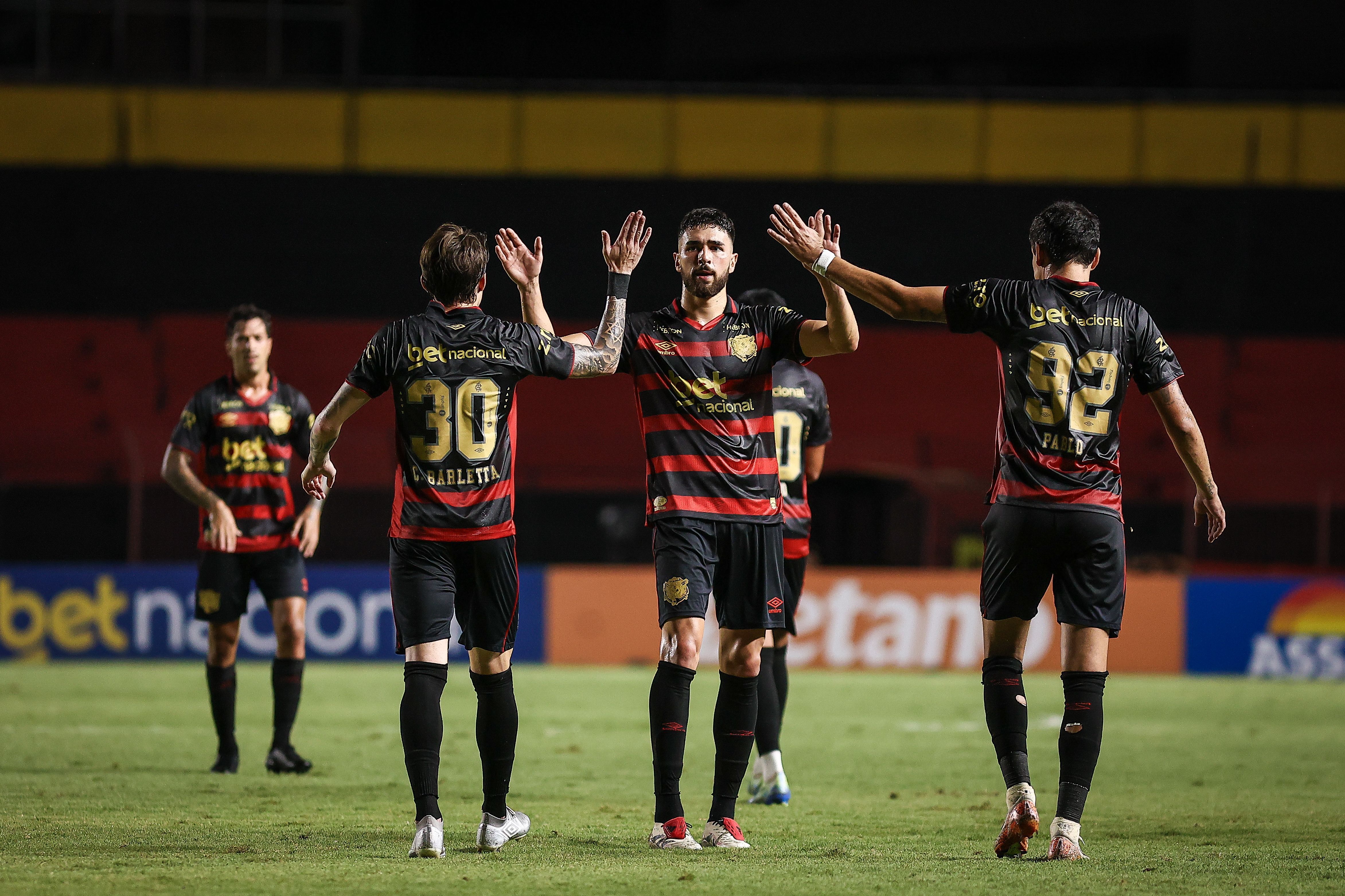 Sport se impõe e atropela o Moto Club na Ilha do Retiro pela Copa do Nordeste