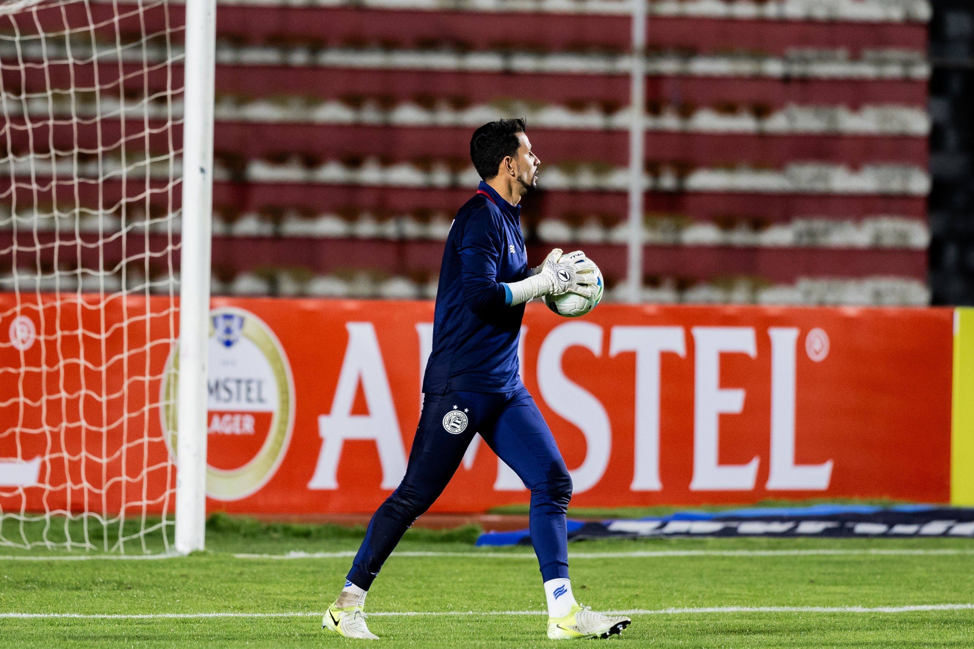 Titular na Libertadores, Marcos Felipe abre o jogo sobre rodízio de goleiros no Bahia