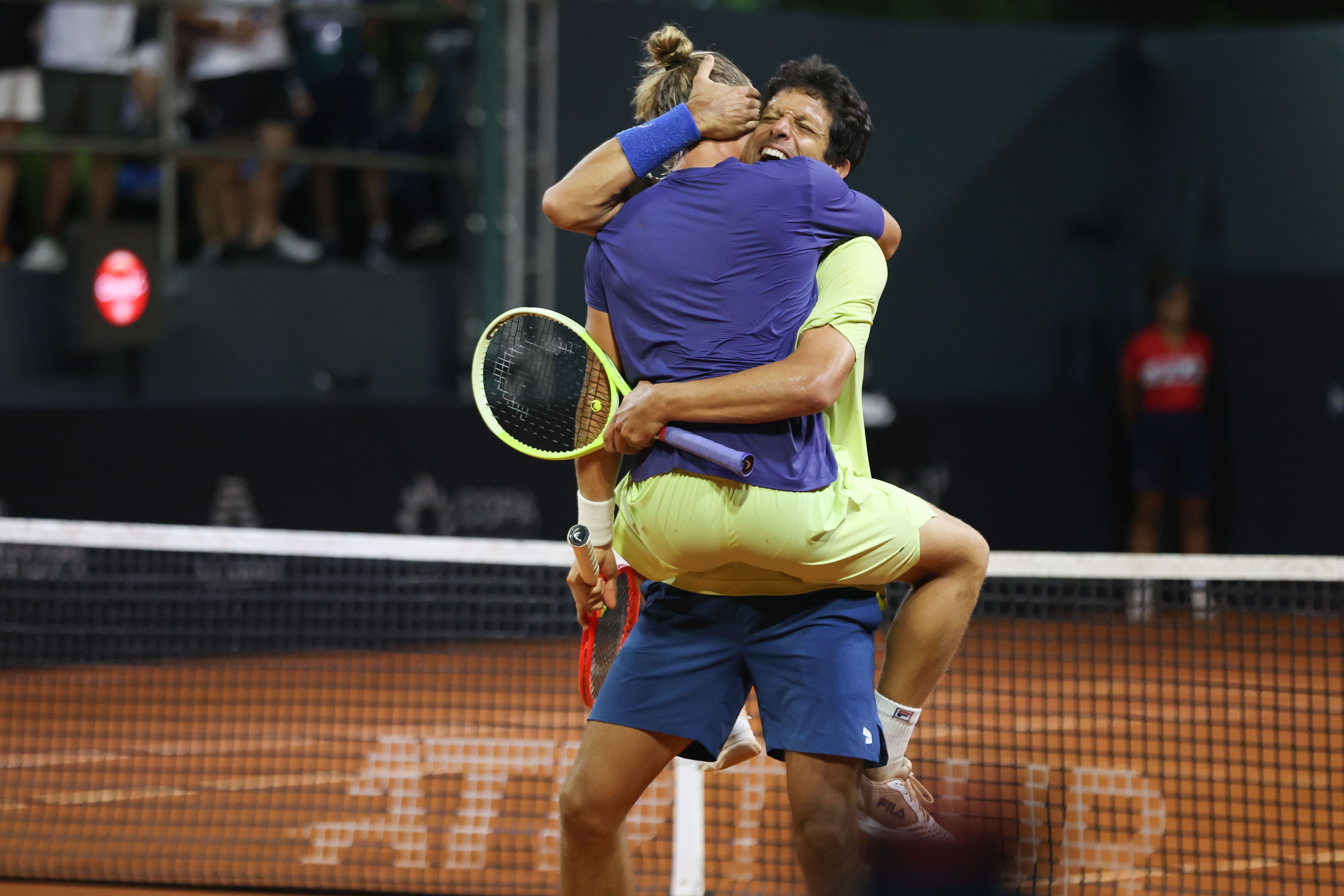 Com Fonseca na torcida, Marcelo Melo e Rafael Matos vencem e vão à final do Rio Open