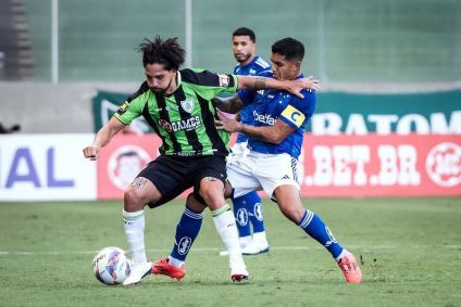 Imagem do último confronto entre Cruzeiro e América