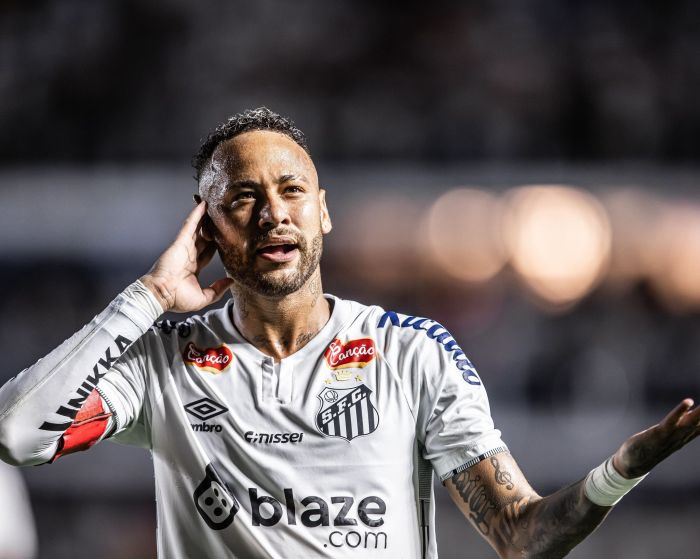 Neymar, atacante do Santos