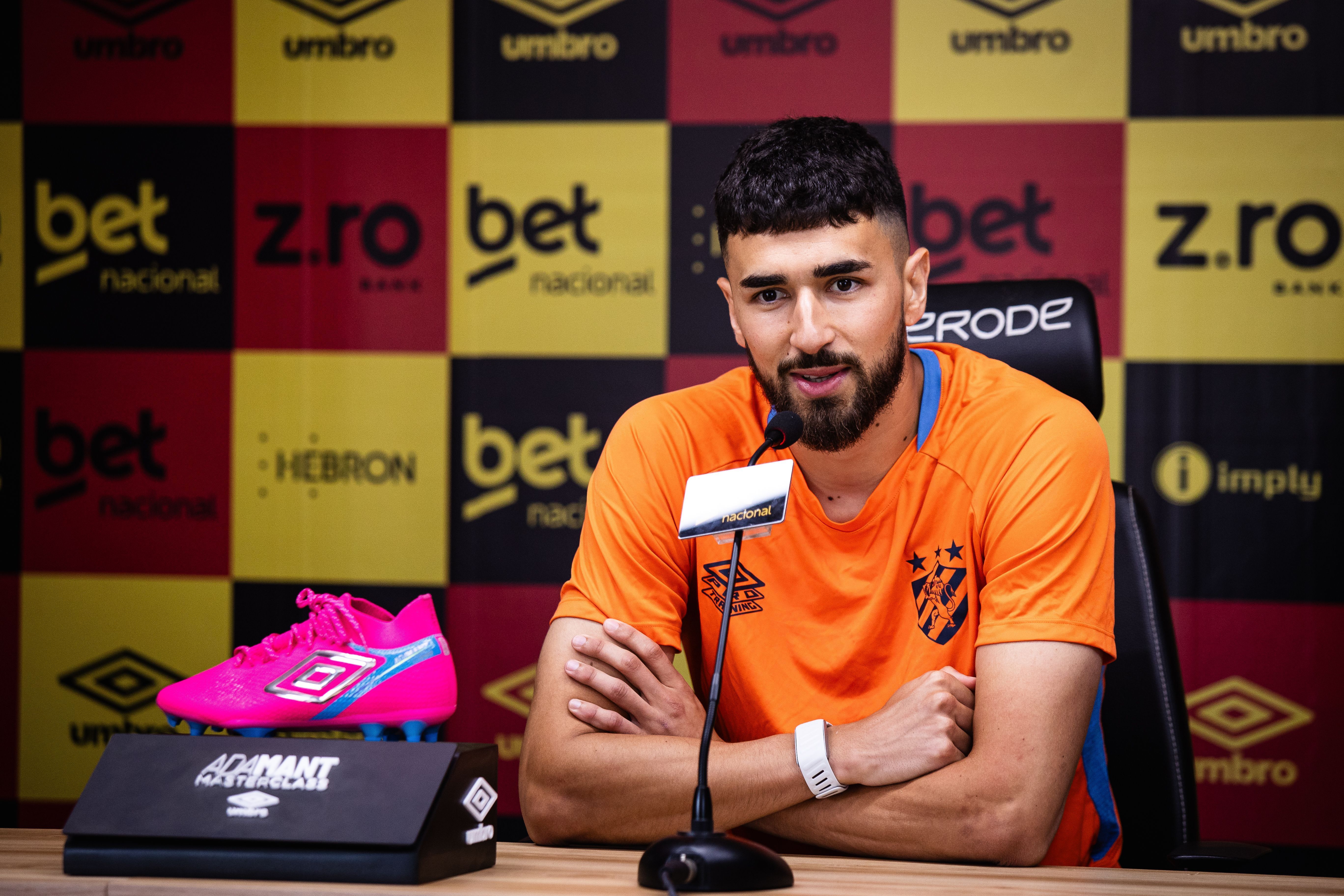 Recém-chegado ao Sport, português faz promessa para clássico contra o Santa Cruz