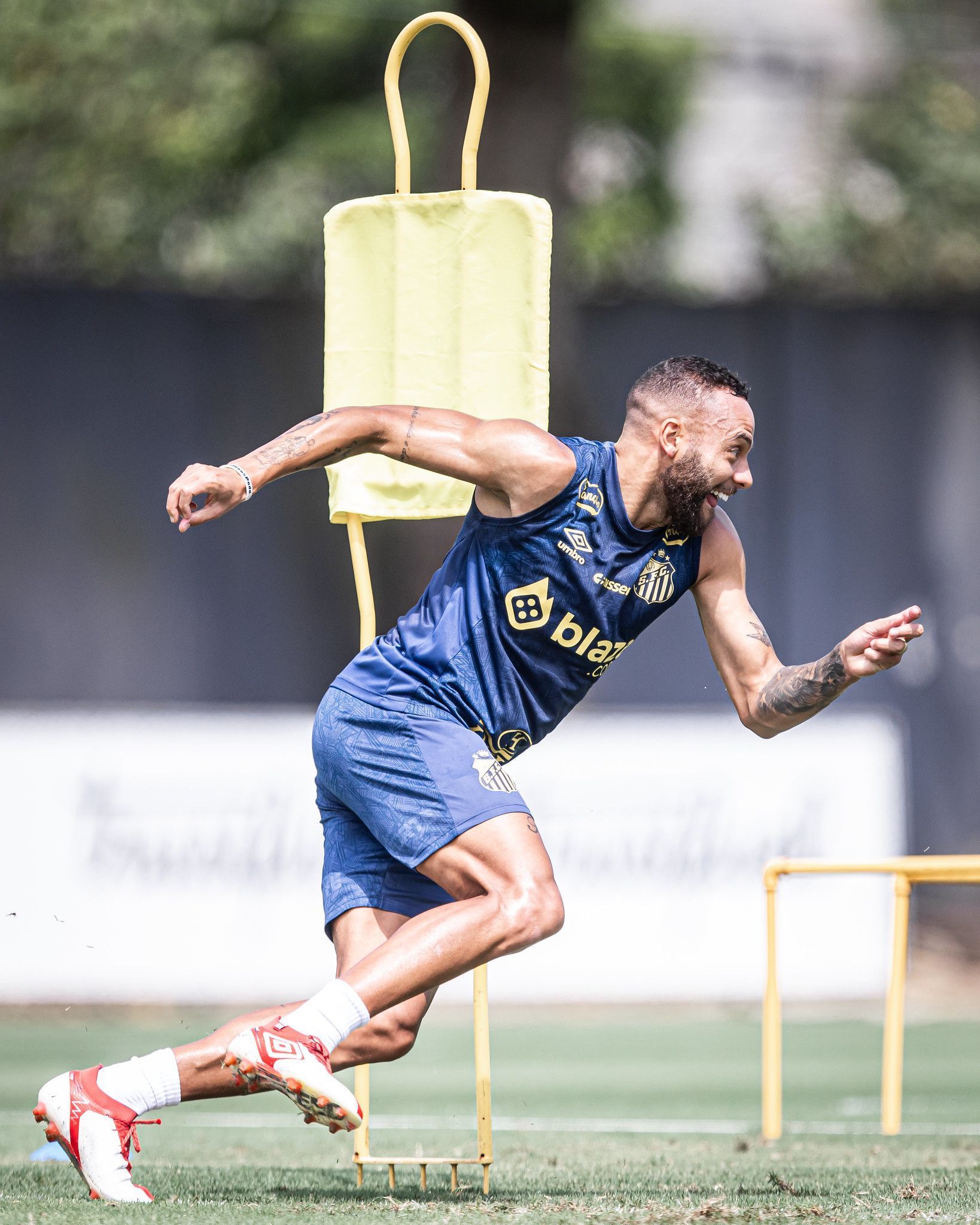 Santos: veja situação de atacante que foi desfalque contra o Coritiba