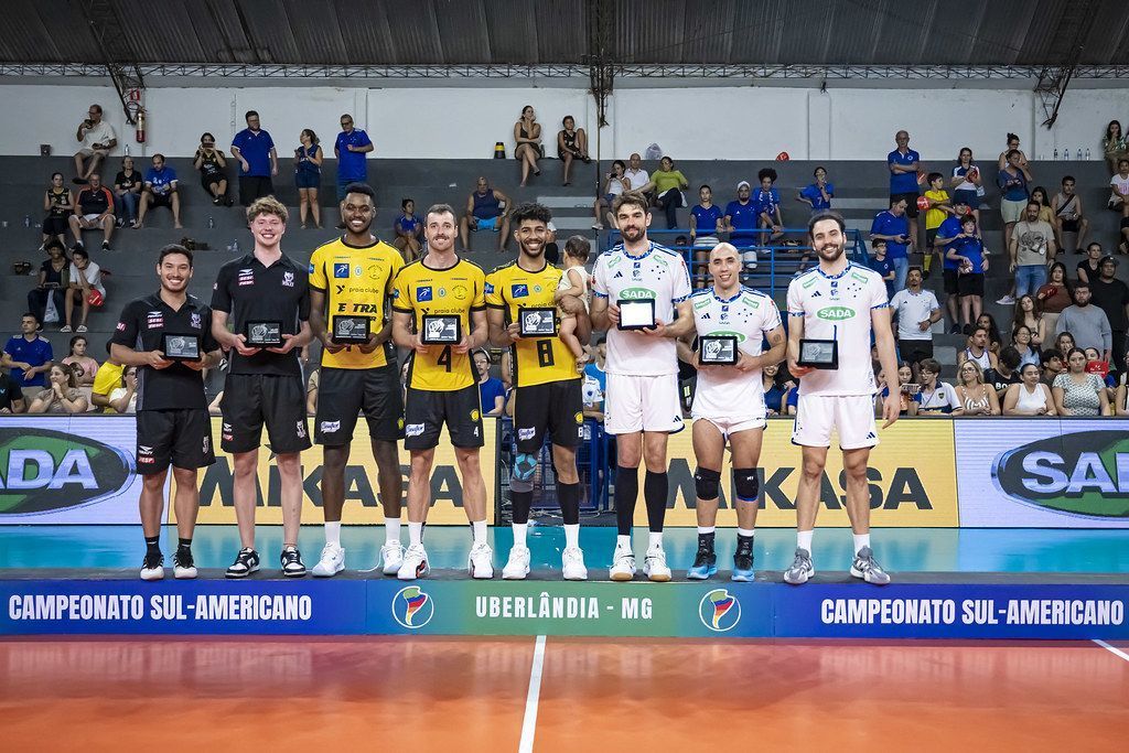 Brasil domina lista de melhores do Sul-Americano de Vôlei; veja 'time ideal'