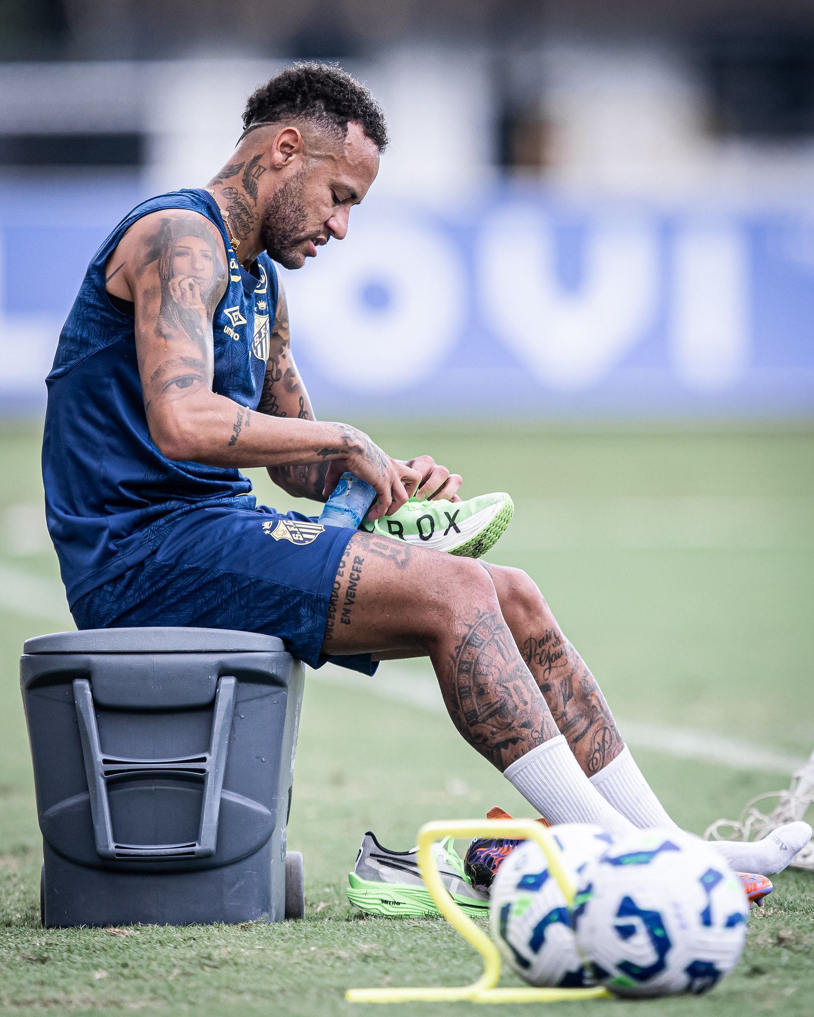 Santos: Neymar não se recupera de lesão e deve ser baixa contra o Vasco