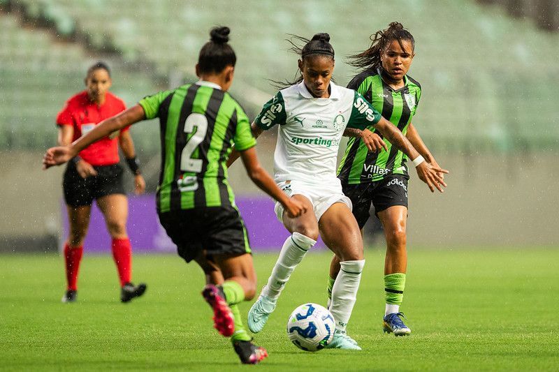 Fora de casa, Palmeiras supera América e vence primeira no Brasileiro Feminino