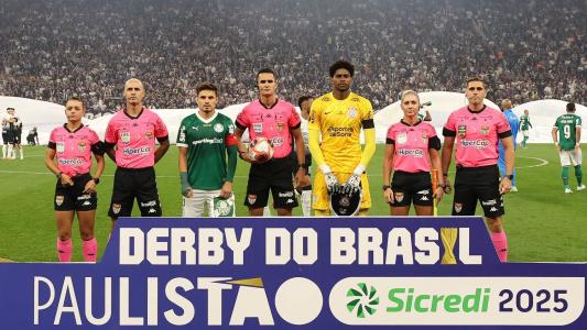 Final do Paulistão 2025 entre Corinthians e Palmeiras, na Neo Química Arena