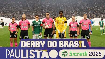 Final do Paulistão 2025 entre Corinthians e Palmeiras, na Neo Química Arena