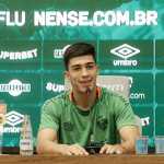 Lezcano é apresentado no Fluminense e celebra chance de jogar ao lado do seu ídolo