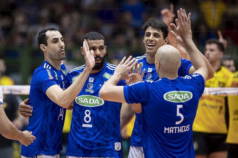 Sada Cruzeiro conhece datas e horários das semis da Superliga Masculina