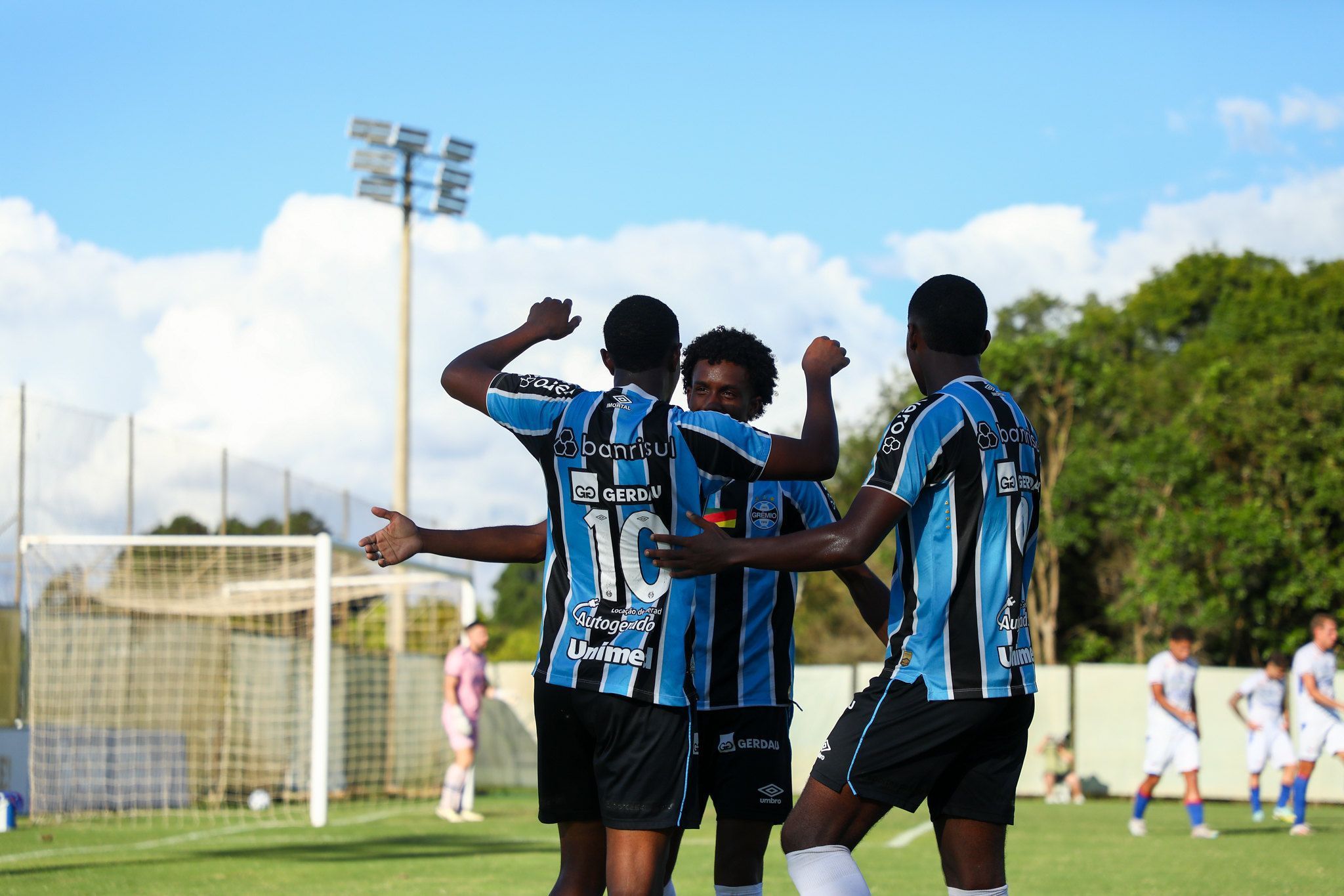 Grêmio vence o Fortaleza com autoridade e desencanta no Brasileirão Sub-20