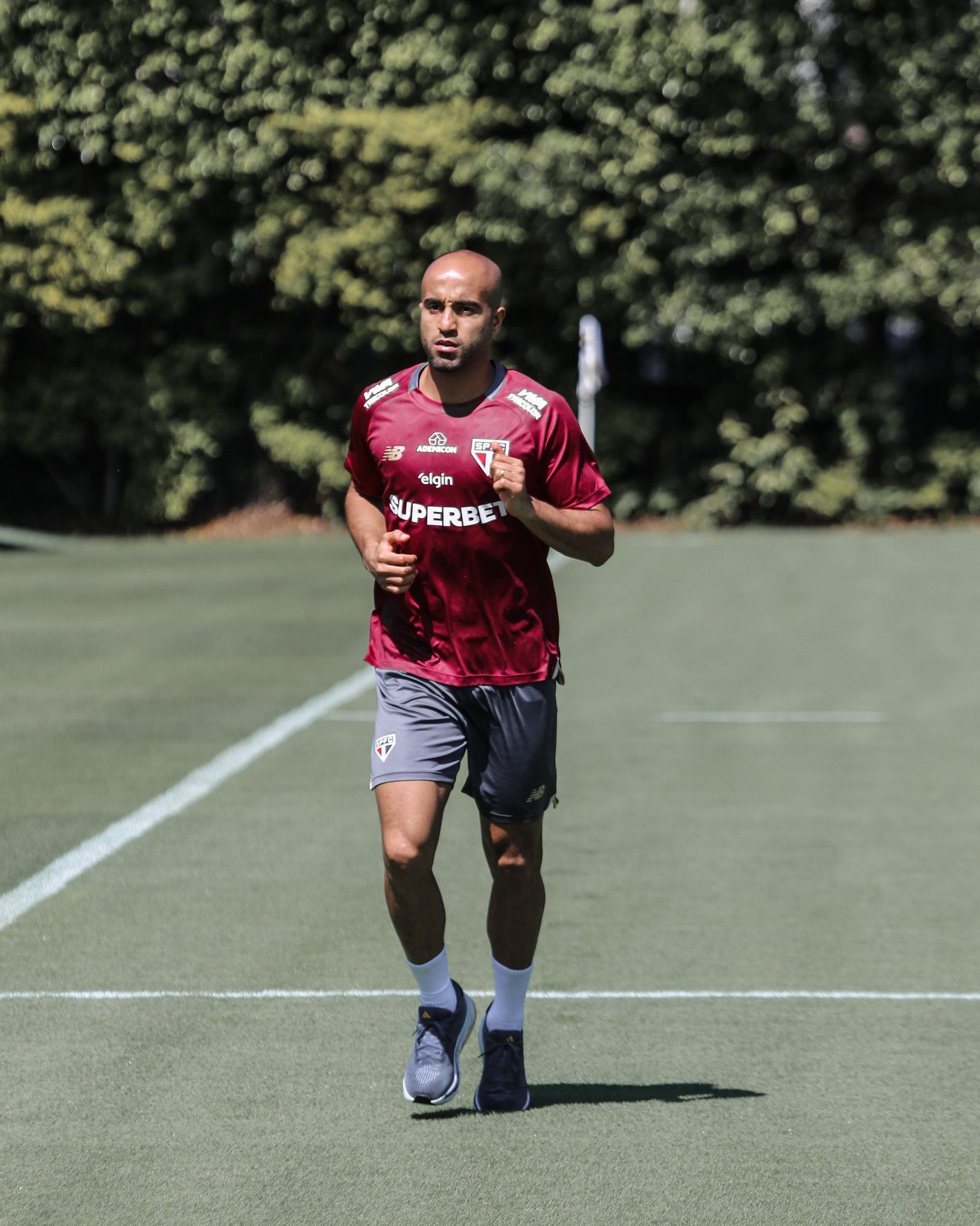 Sem Lucas e Oscar, São Paulo encerra preparação para enfrentar o Libertad