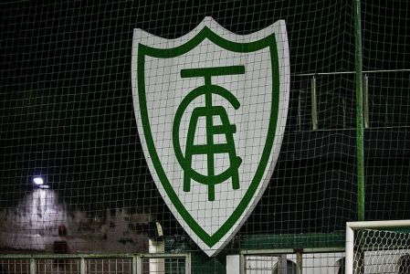 Escudo do América na Arena Independência, em Belo Horizonte
