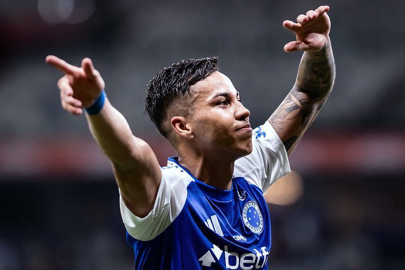 Portal da Itália se derrete por Kaio Jorge por bom momento no Cruzeiro