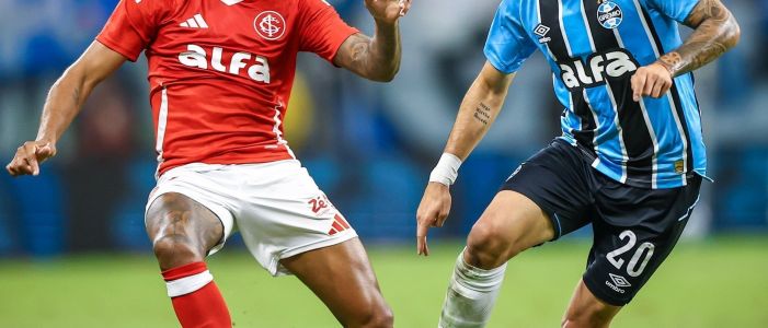 Inter e Grêmio duelam em 21 de setembro, domingo, às 17h30