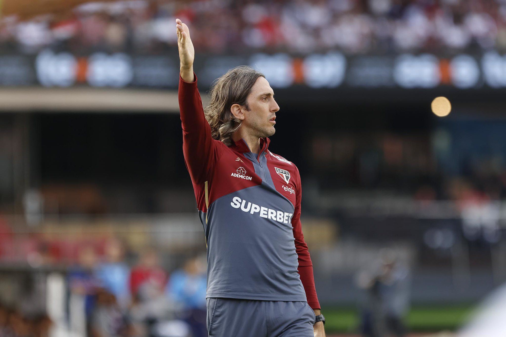 Zubeldía revela ansiedade do São Paulo por vitória e fala sobre volta de Lucas
